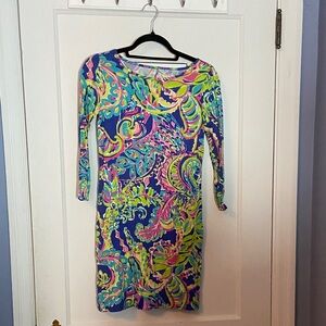 Lilly Pulitzer Vibrant Long Sleeve Dress